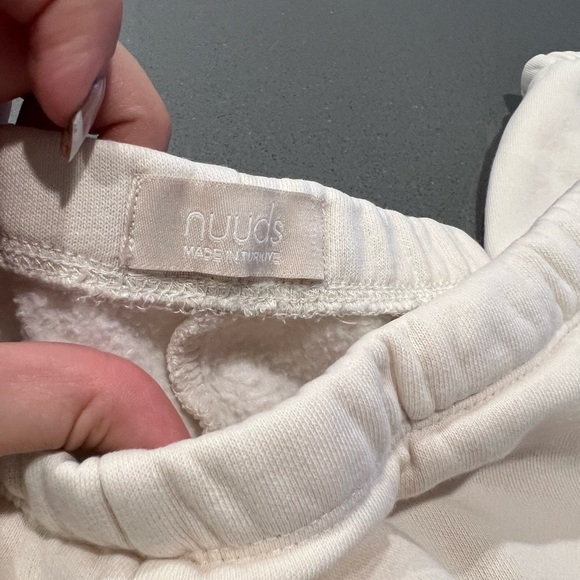 Nuuds Women's Cream Jogger Pants - Picture 9 of 12